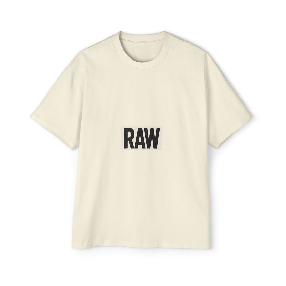 Oversized Tee - Raw Unique Design Printify