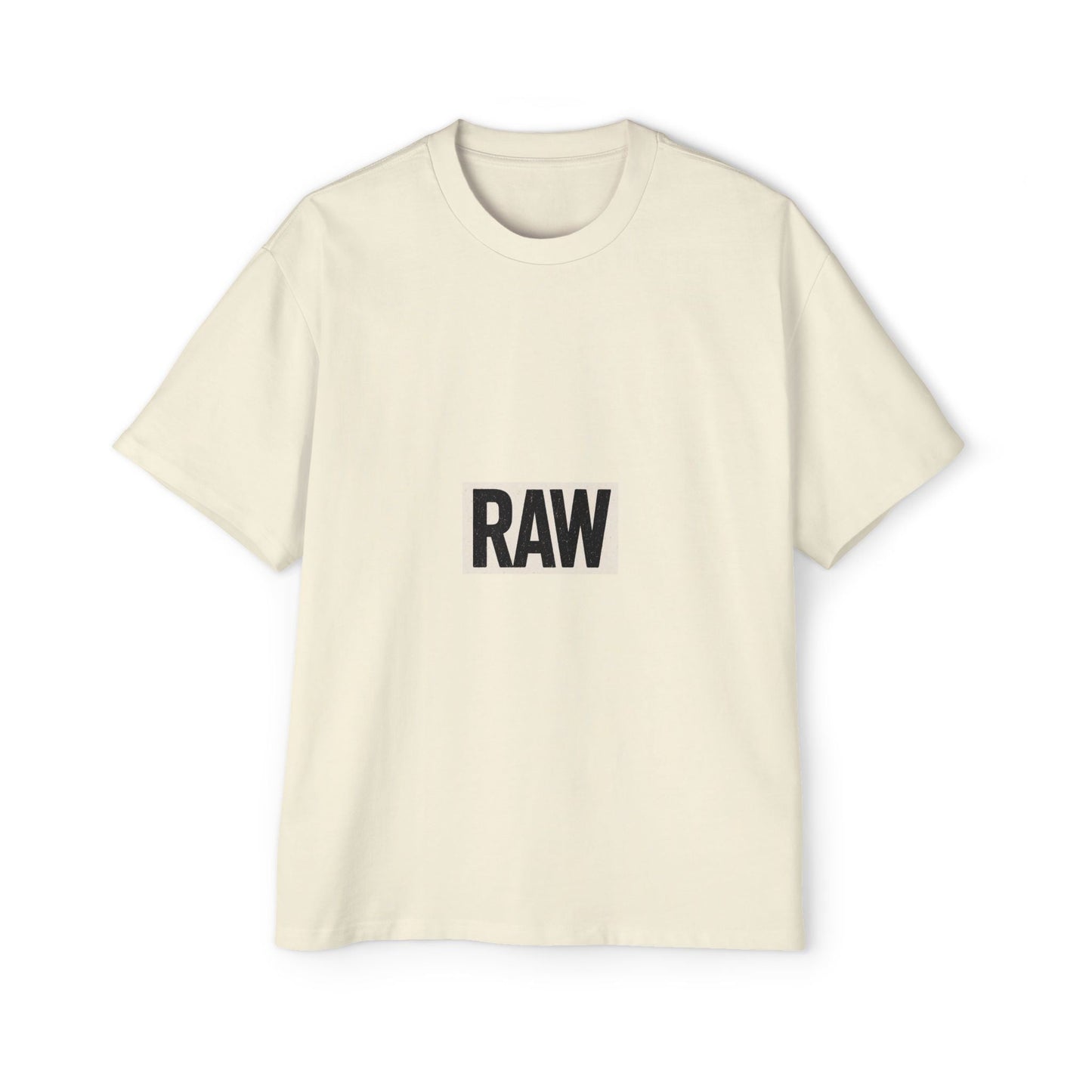 Oversized Tee - Raw Unique Design Printify