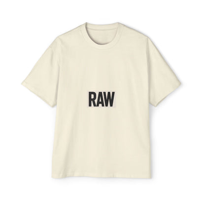 Oversized Tee - Raw Unique Design Printify