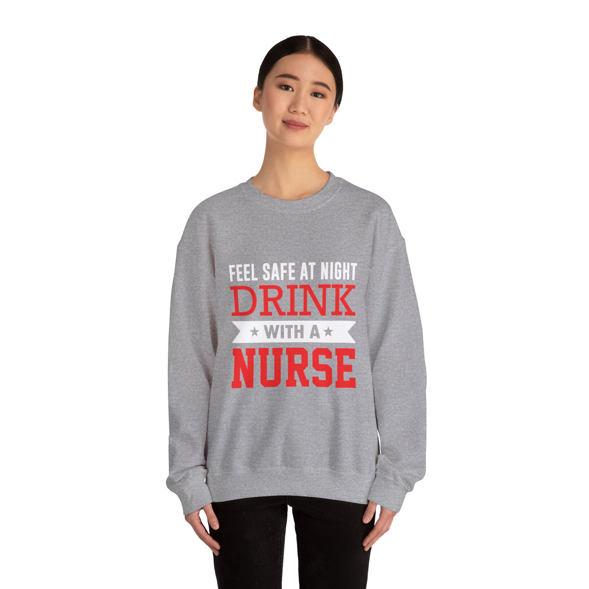 Feel Safe At Night Drink Unisex Sweatshirt