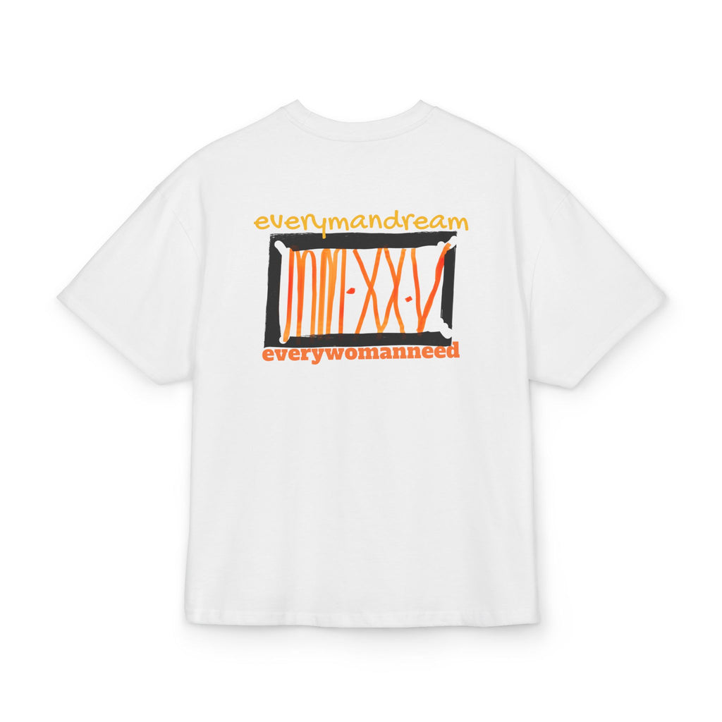 Everyman Dream Unisex Box Tee - Soft Cotton Graphic T-Shirt for Casual Style