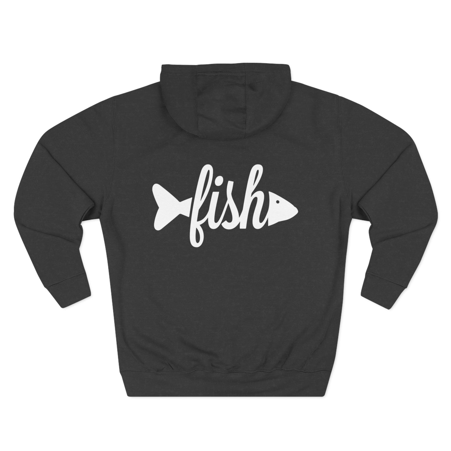 Water Splash Graphic Fleece Hoodie - Comfortable & Stylish