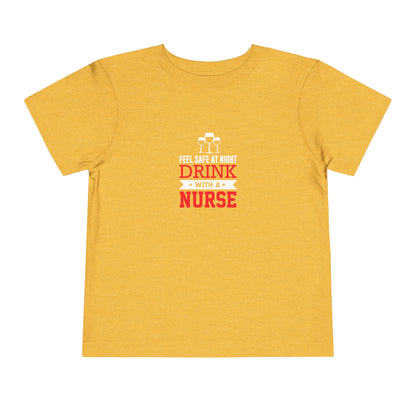 Sentez-vous en sécurité la nuit, buvez un t-shirt pour tout-petit 