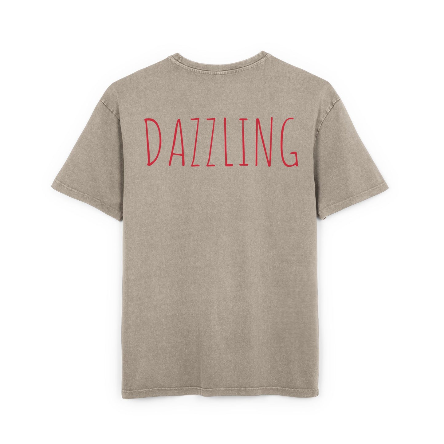 Oversize Tee  - Dazzling Acid Washed T-Shirt