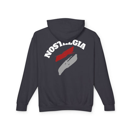 Nostalgia Hoodie: Unisex Lightweight Sweatshirt for Cool Days, Casual Wear, Gift for Friends, Retro Aesthetic, Perfect for Spring Printify