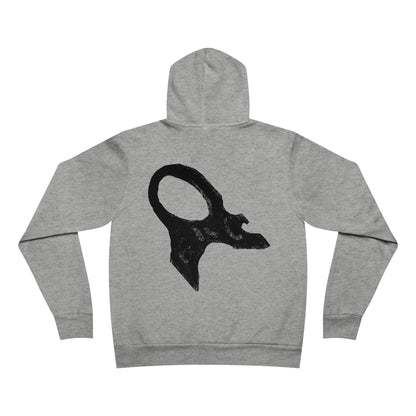 Minimalist Skull Hoodie