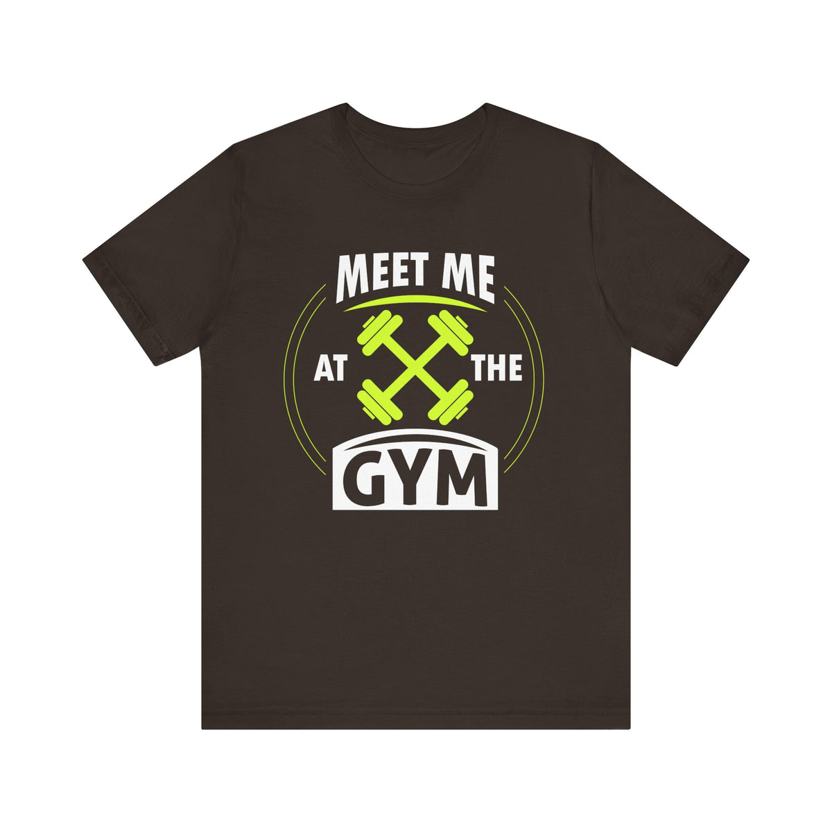 Rencontrez-moi au gymnase Unisex Tee 