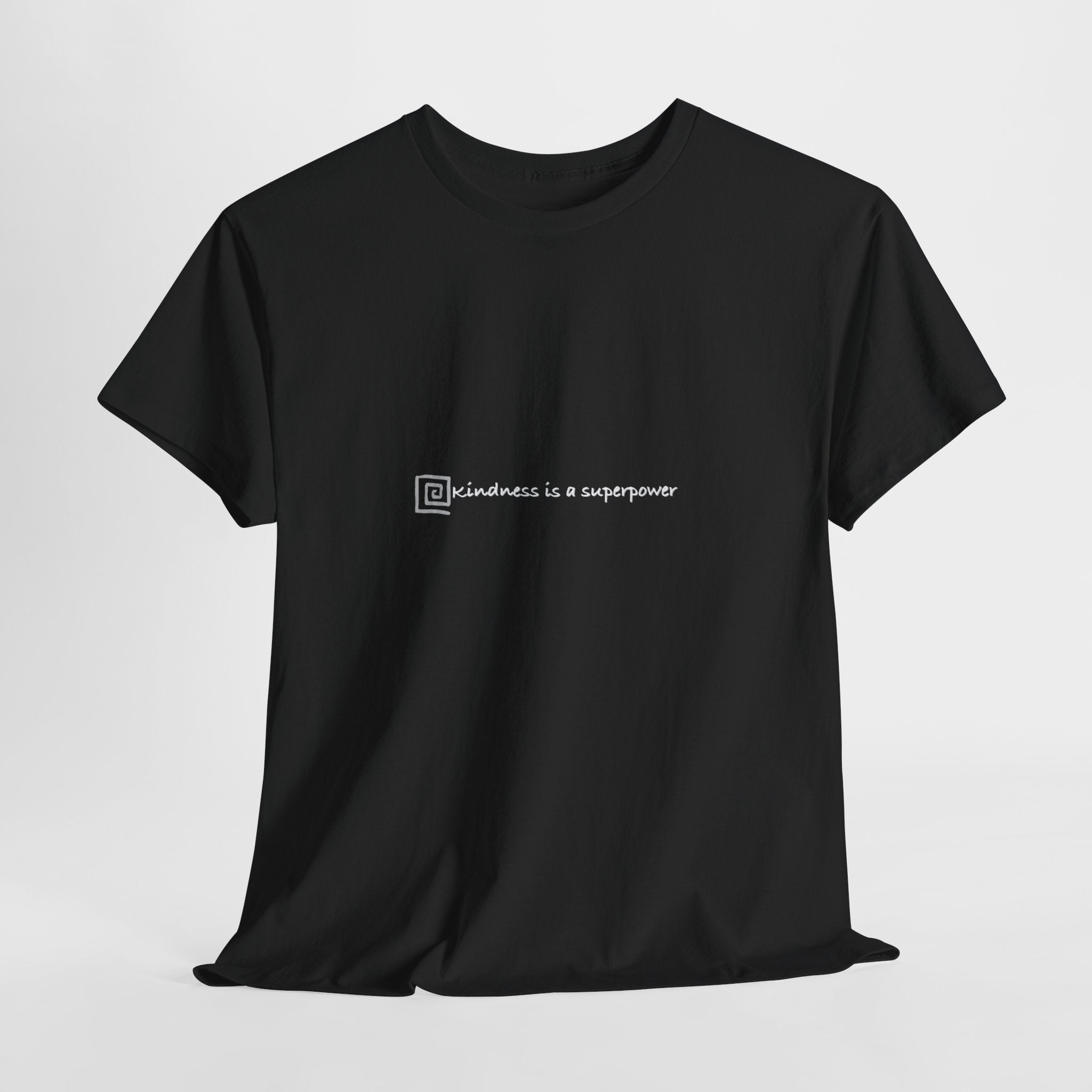 Unisex Heavy Cotton Tee for Everyday Wear, Gift for Friends, Motivational Quote Shirt, Comfy Graphic Tee, [...] Printify