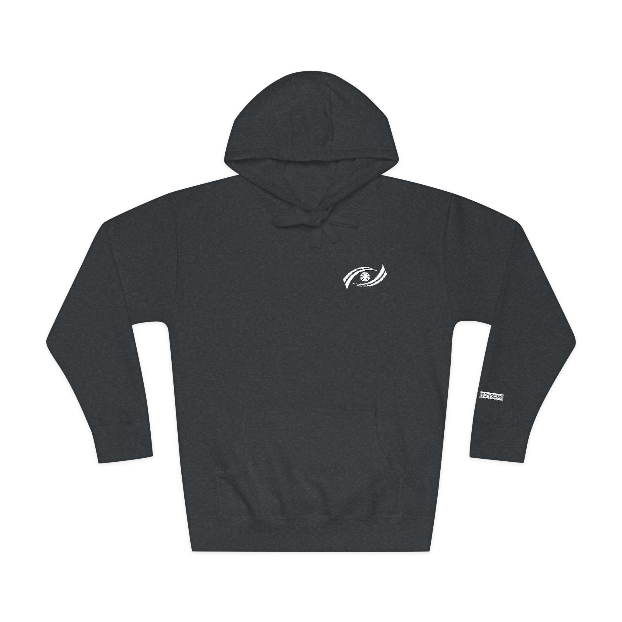 Cozy Unisex Fleece Hoodie with Artistic Design, Casual Wear, Gift for Him/Her, Fall Fashion, Everyday Comfort Printify