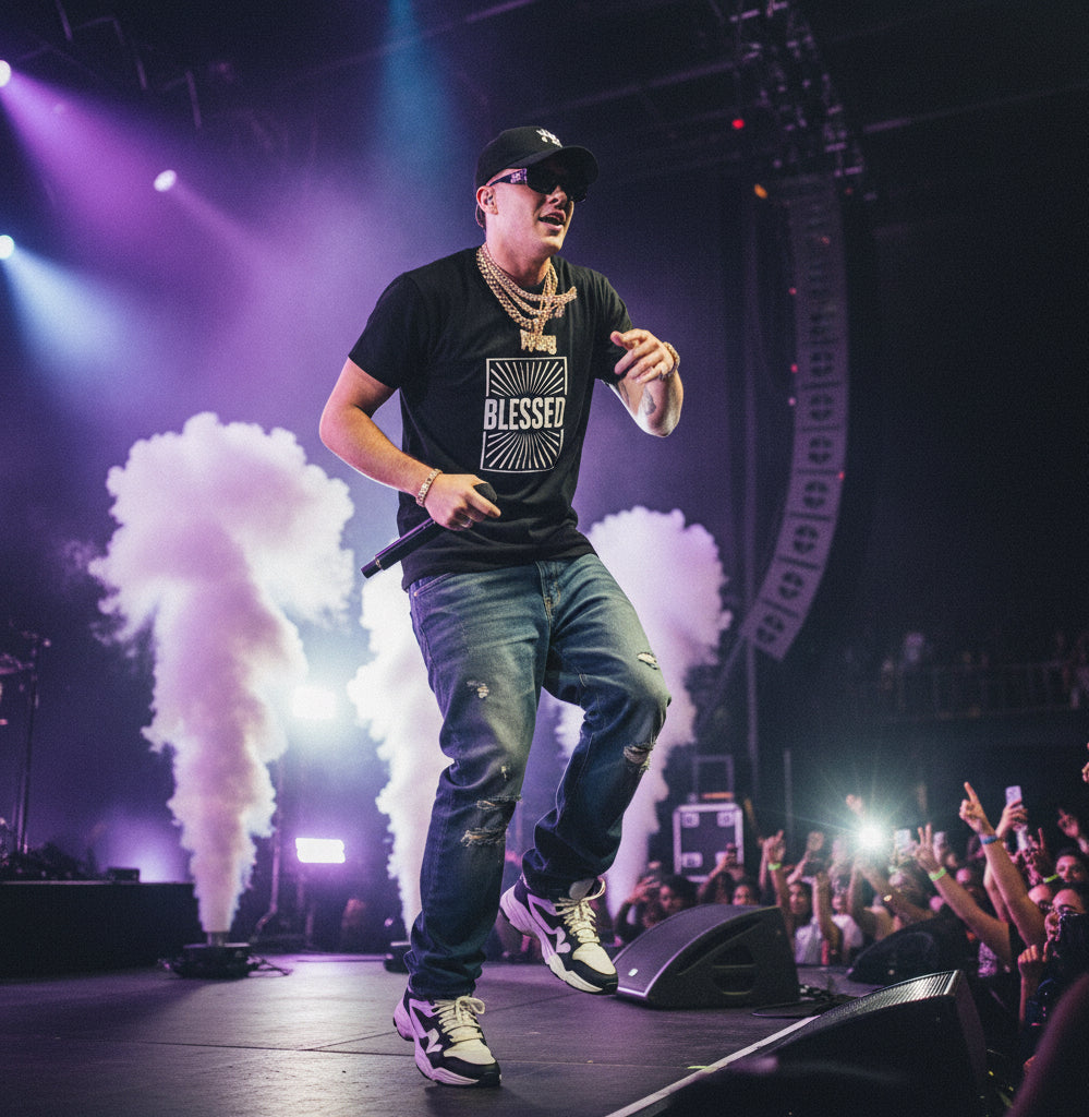 Blessed T-Shirt — 'blessed' Script Graphic Christian Tee