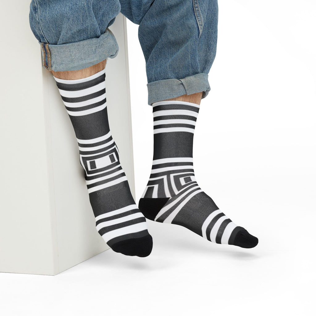 Striped Crew Socks