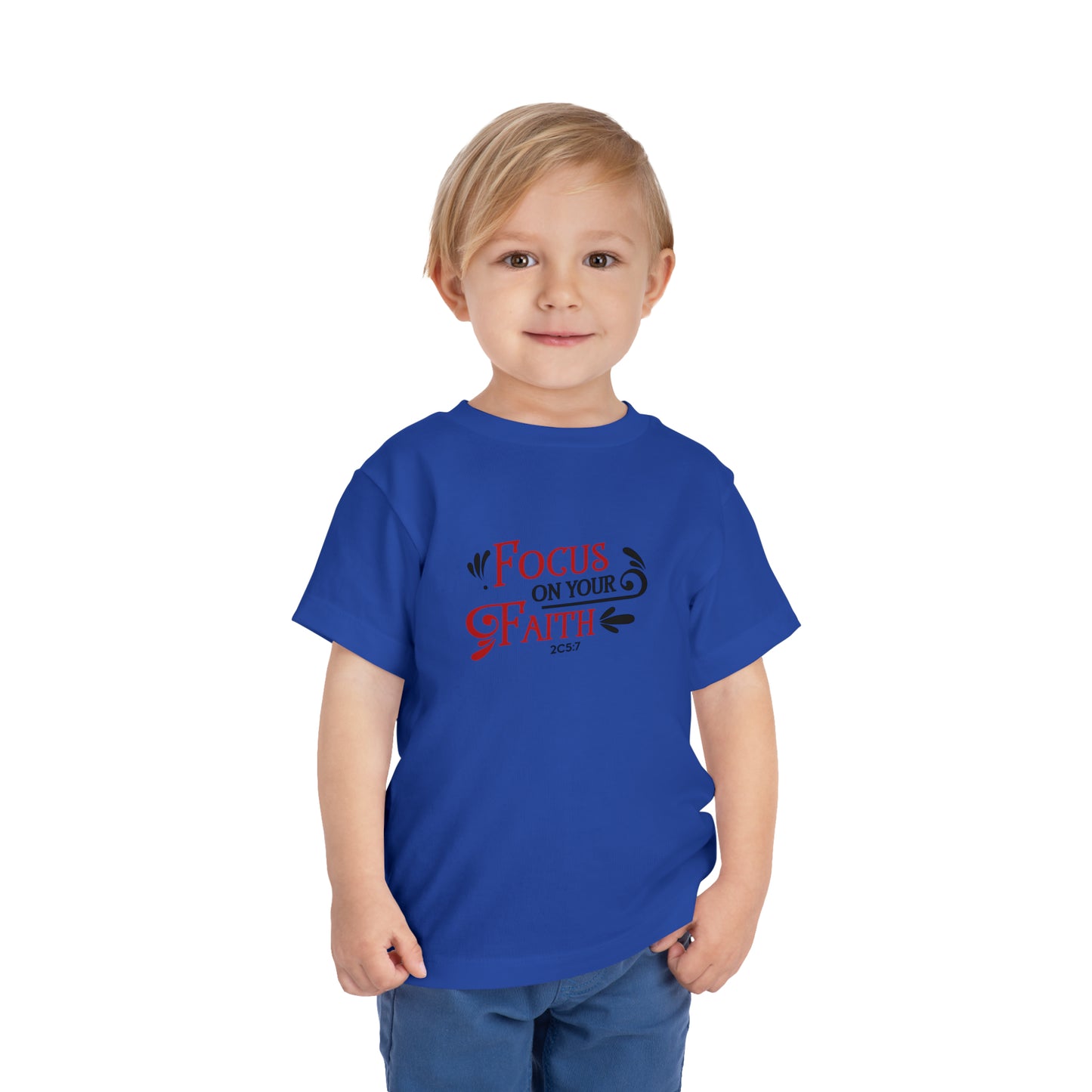 Focus On Your Faith Toddler Tee