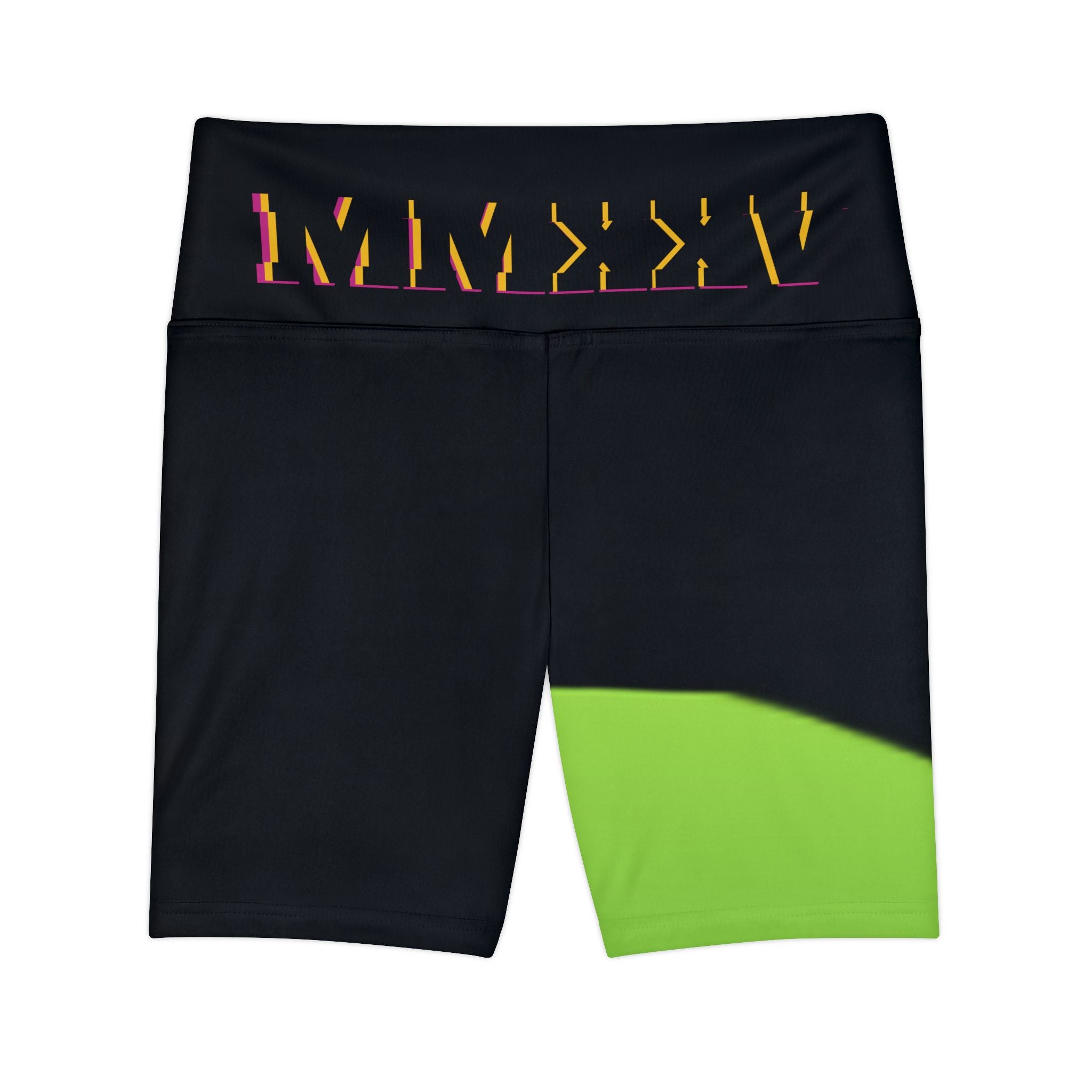 Stylish Women's Workout Shorts with MMXXV Bold Graphics | Ideal for Fitness & Leisure