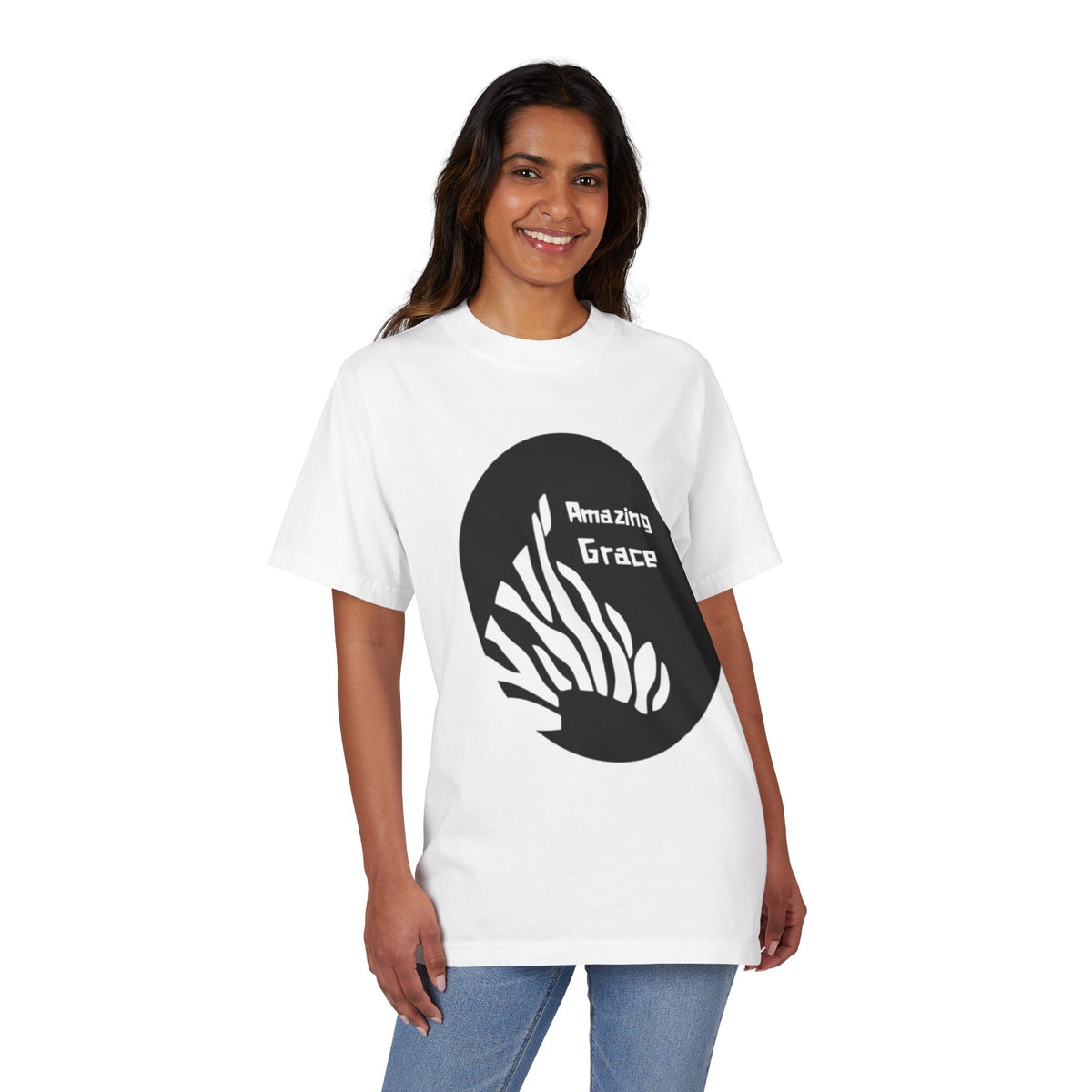 Unisex Graphic Tee - Amazing Grace T-Shirt for Faith and Inspiration, Casual Wear, Gift for Friends, Church Events, Spiritual Retreats