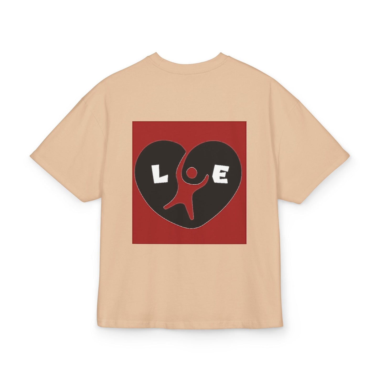 Love Heart Graphic Tee, Soft Cotton Unisex T-Shirt for Couples, Valentine's Day Gift, Casual Wear, Heart Design Tee Printify