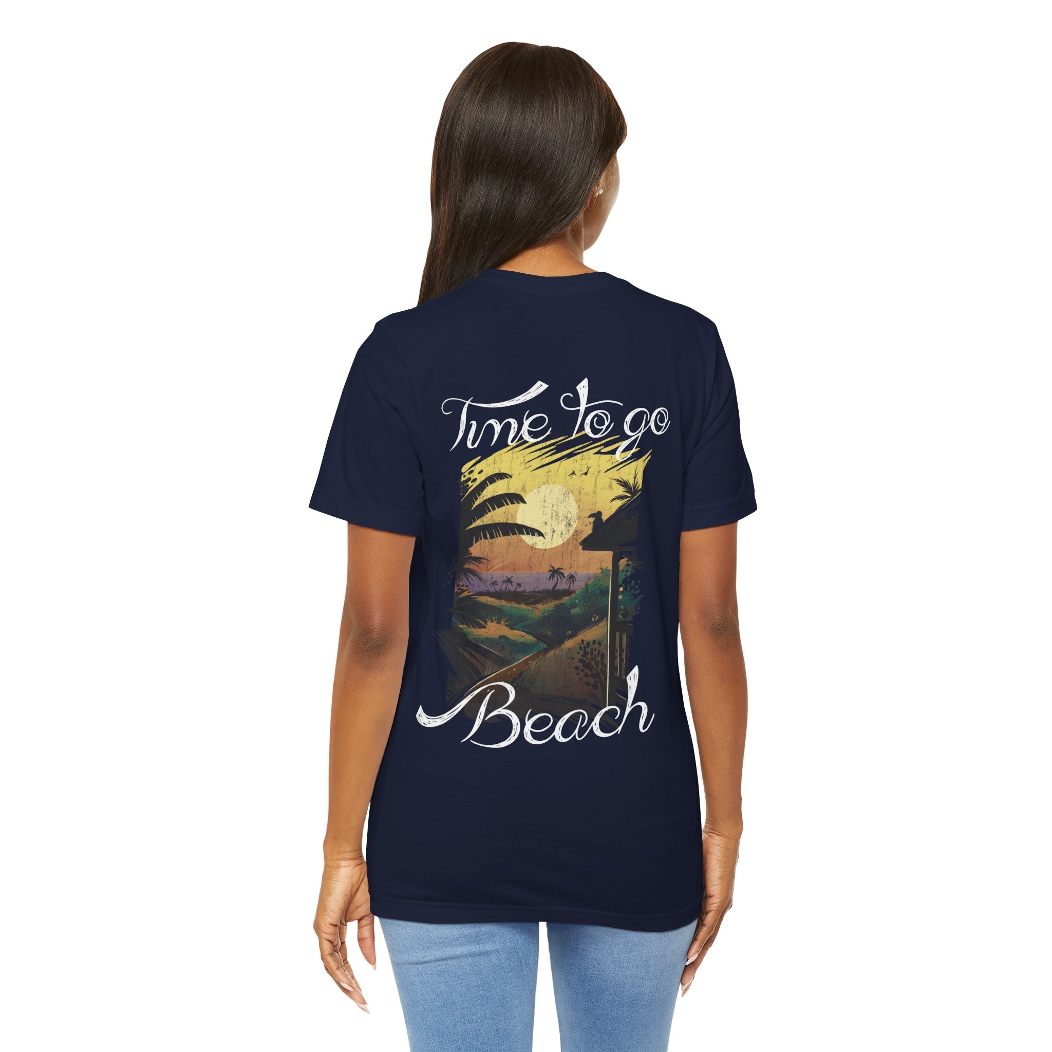 Il est temps d’aller à la plage Tee-shirt unisexe 