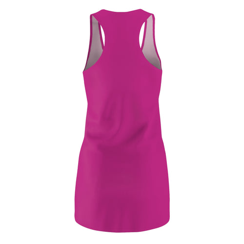 Damen geschnittenes und genähtes Racerback-Kleid (AOP)