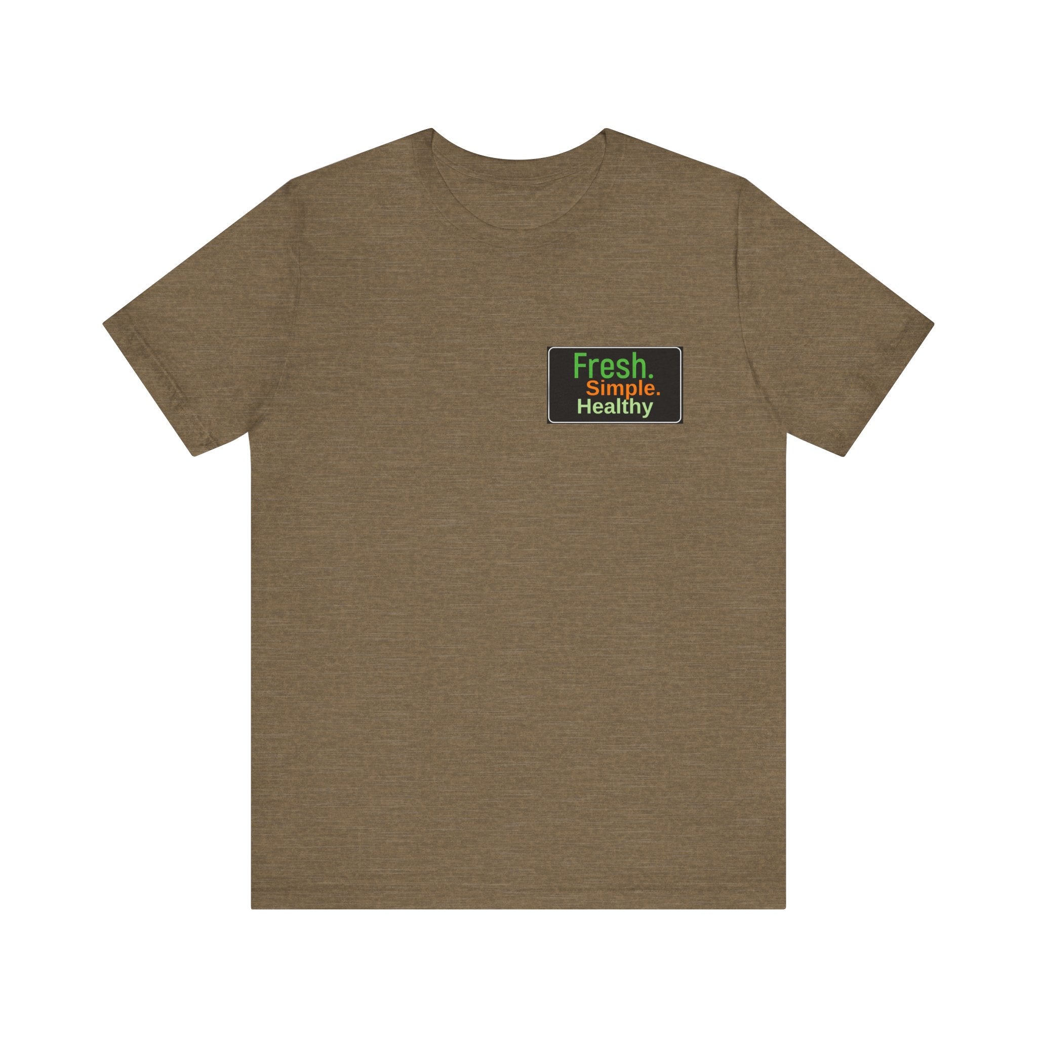 Unisex Fresh Healthy Short Sleeve Tee