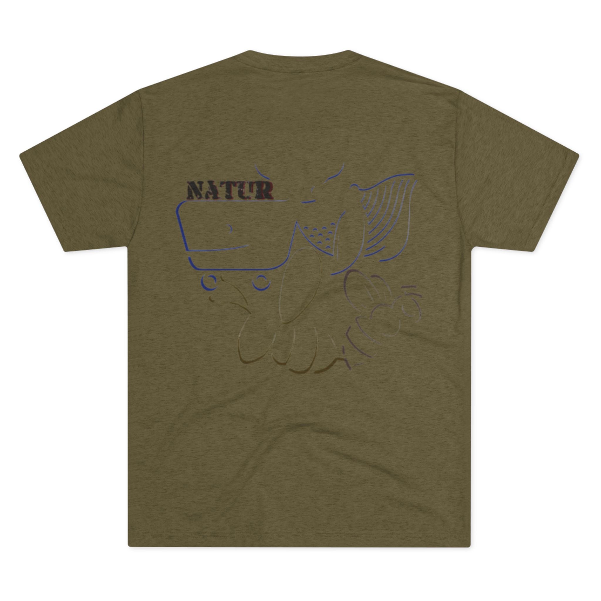 Nature Inspired Tee - Unisex Tri-Blend Crew Tee