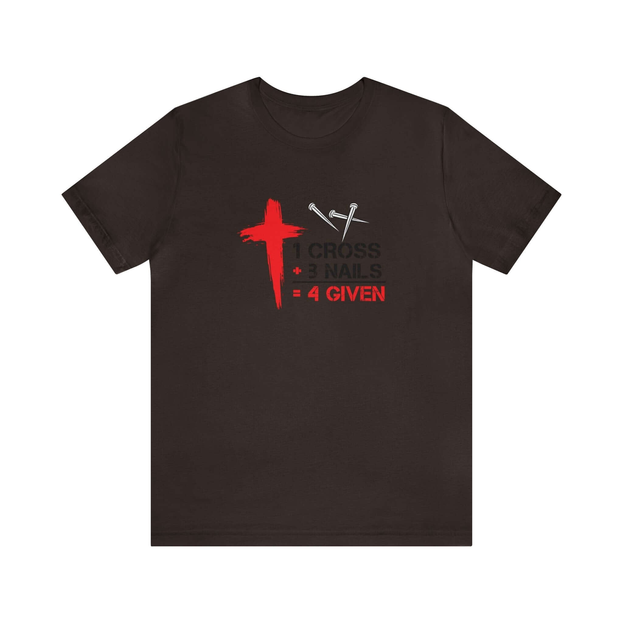1 Cross +3 Nails =Four Unisex Tee - RC’nSONS