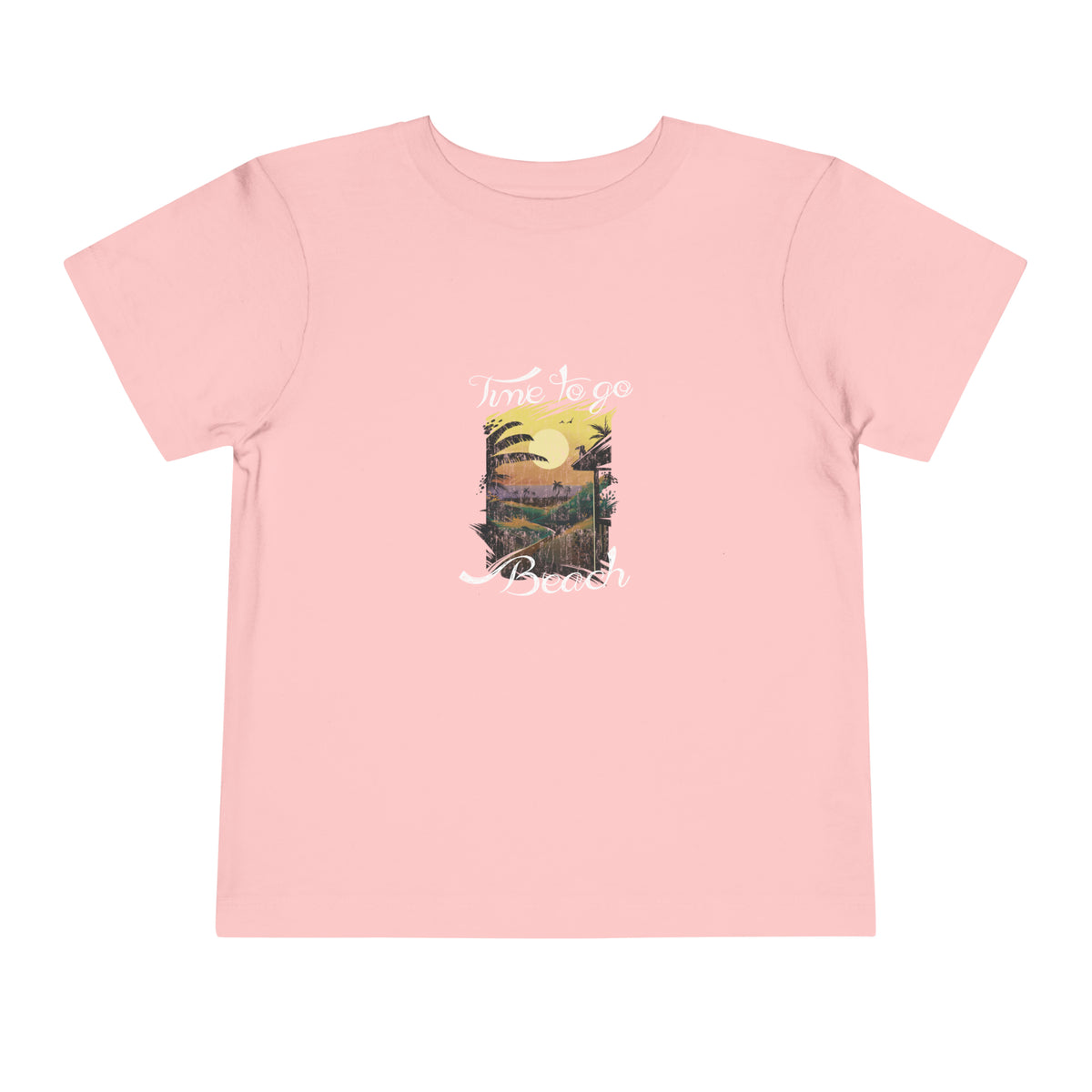 Time To Go Beach Toddler Tee