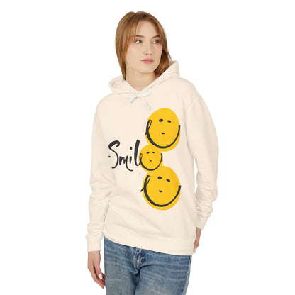 Smile Lightweight Hooded Sweatshirt