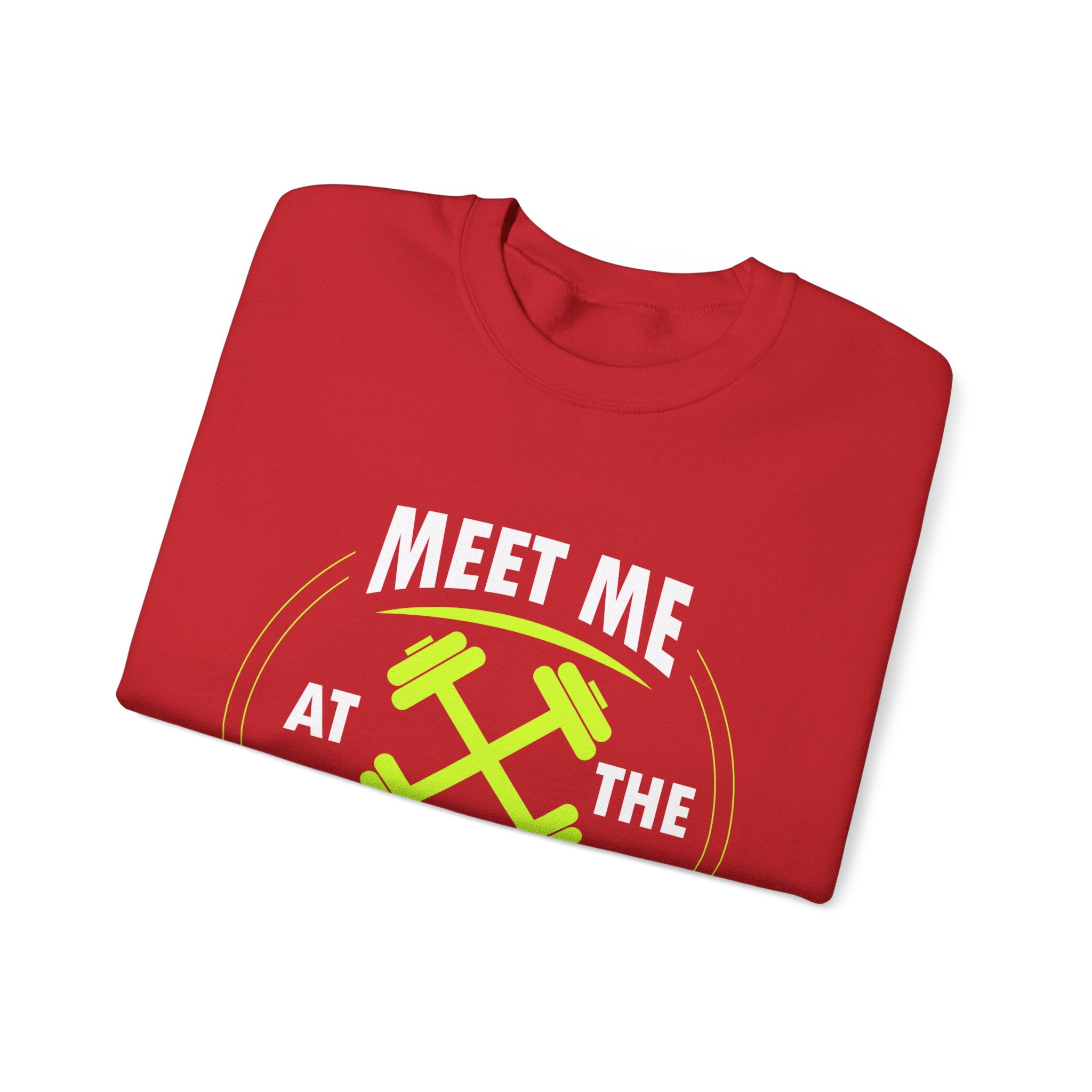 Rencontrez-moi au sweat-shirt unisexe du gymnase 