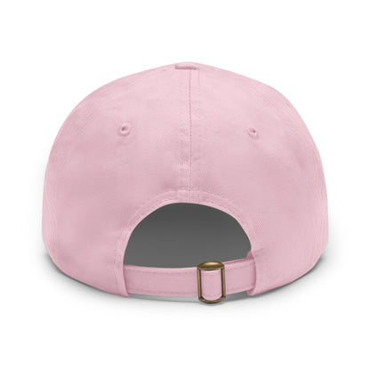 Yoga Dad Hat with Leather Patch - Casual Style for Active Parents