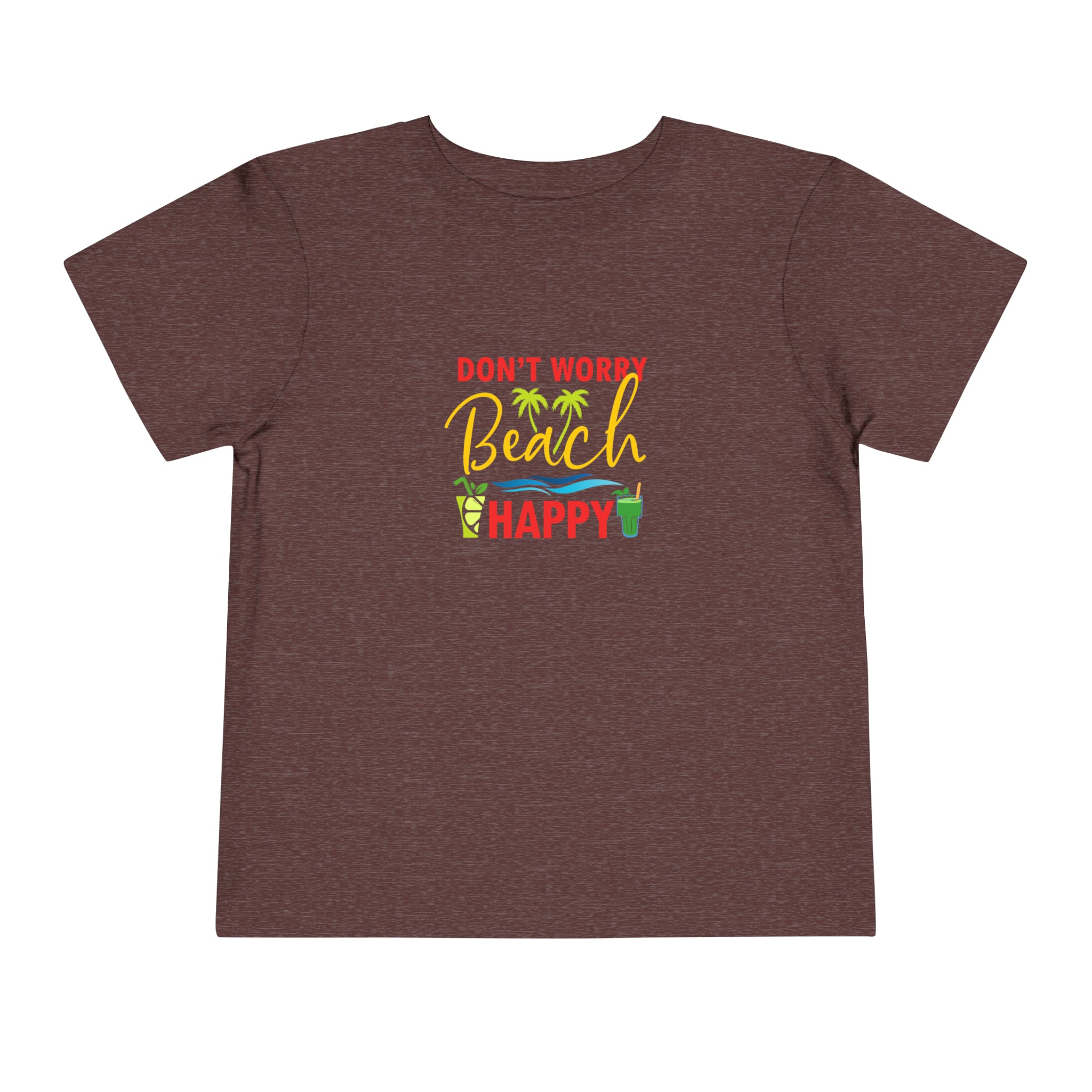 Don't Worry Beach Happy Toddler Tee