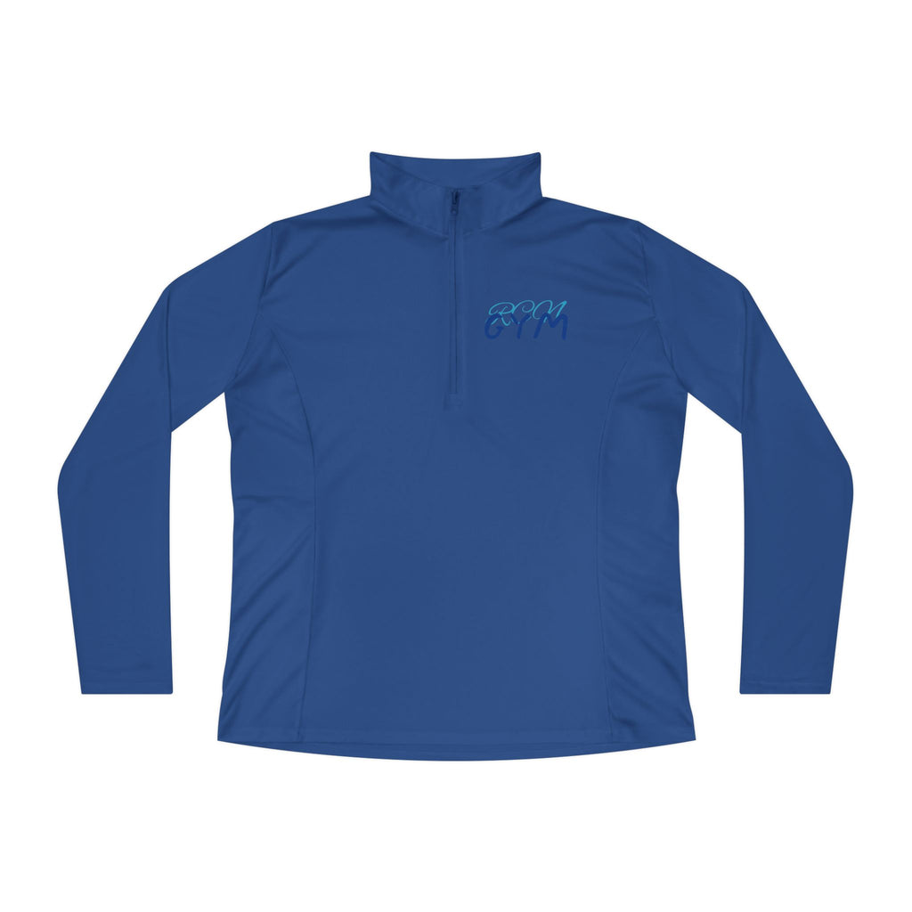 Quarter-Zip Pullover - Casual and Comfortable Women's Quarter-Zip Pullover