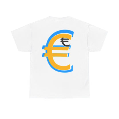 Stylish Euro Graphic Tee for Trendsetters, Casual Wear, Gift for Travelers, Summer Vibes, Unisex Cotton Apparel