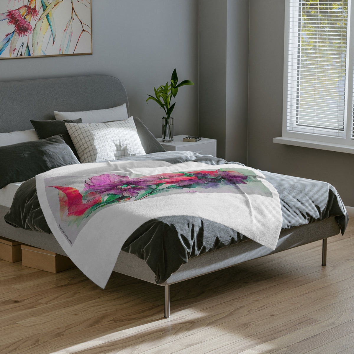 Velveteen Minky Blanket