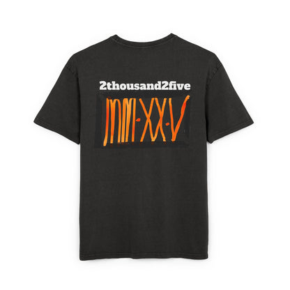 T-Shirt Acid Washed Oversize Tee 2thousand2five Design