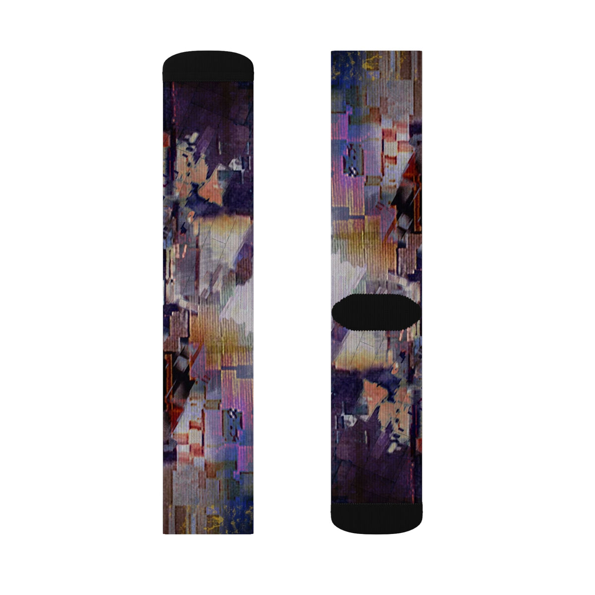 Sublimation Socks - Vibrant Sublimated Design Printify