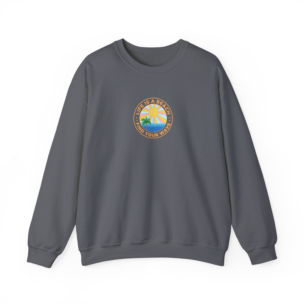 La vie est un sweat-shirt unisexe de plage 