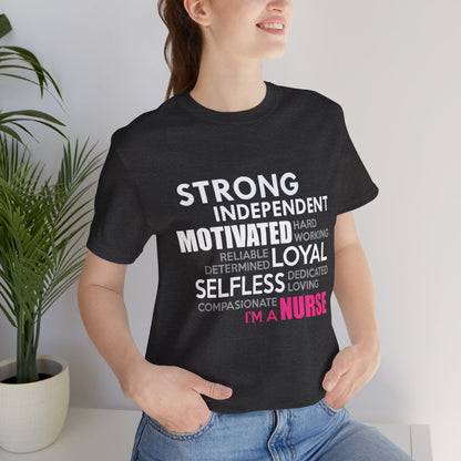 Strong Independent Motivated Loyal Selfless Unisex Tee