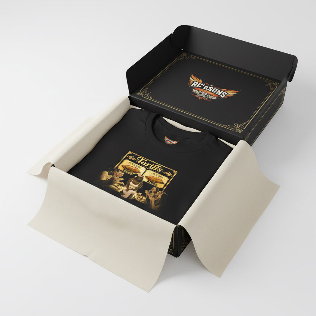 Tariffs Tee T-Shirt — Humor Graphic Shirt