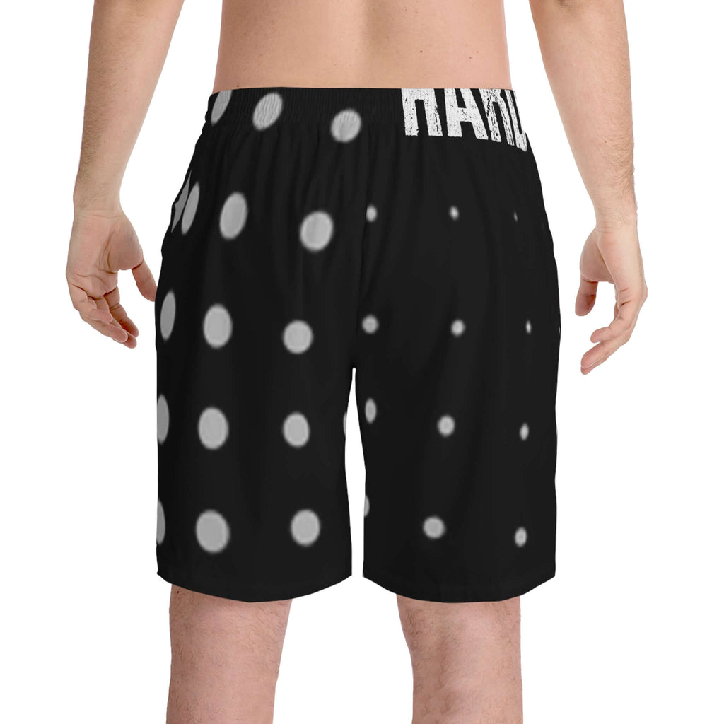 Beach Shorts Work Hard -Or Go- Men's Elastic