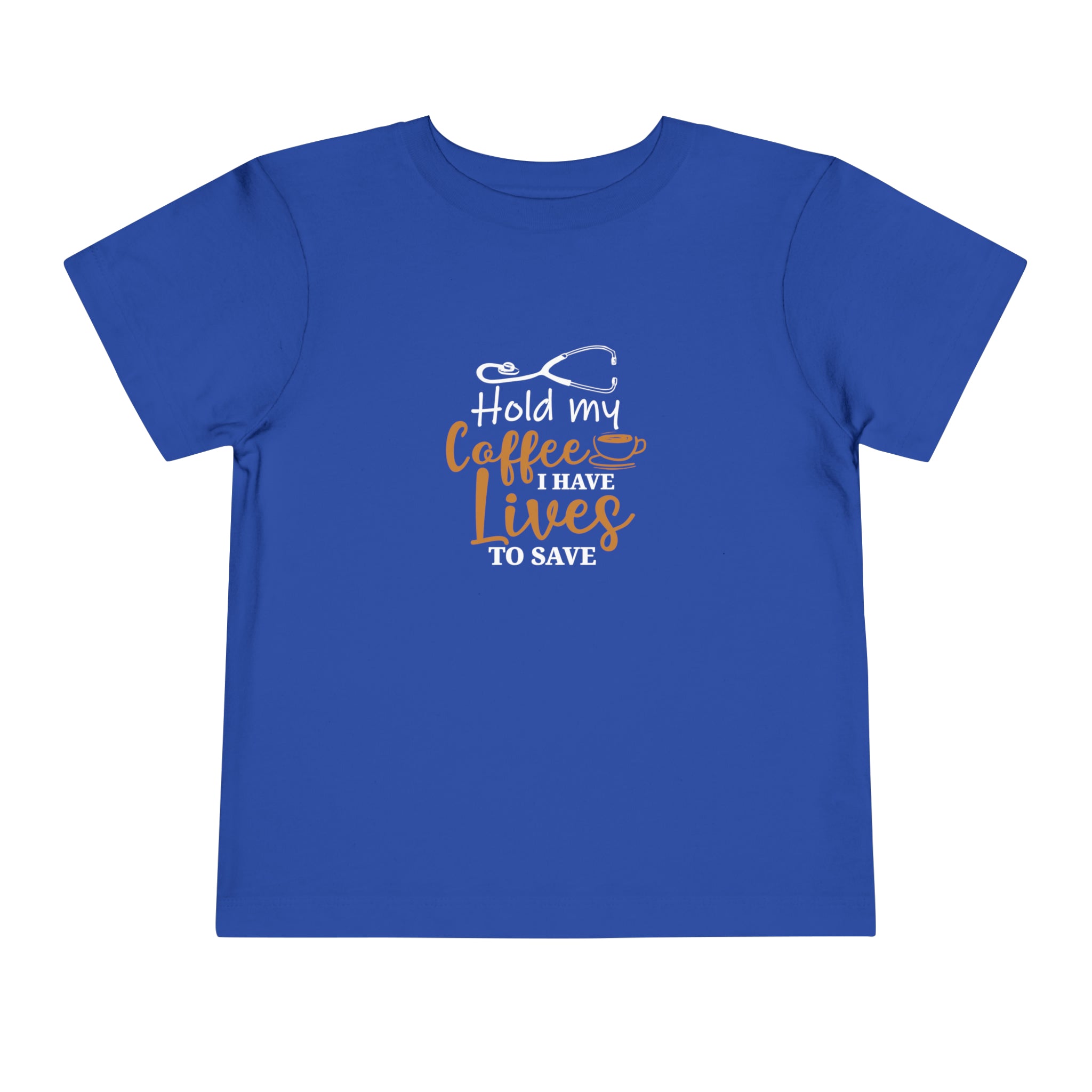 T-shirt pour tout-petits Hold My Coffee 