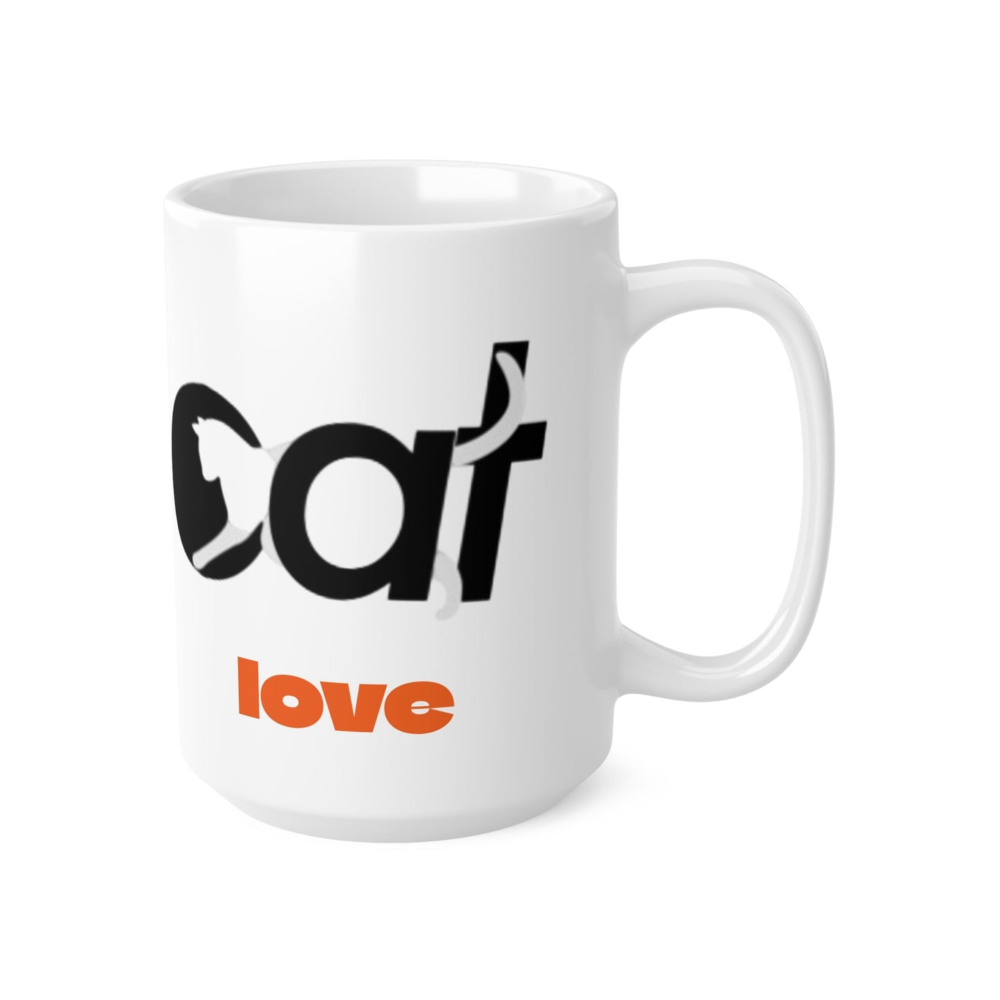 Cat Lover Ceramic Coffee Mug, 11oz, 15oz, Cat Gifts, Animal Lover Gift, Coffee Cup for Pet Owners Printify