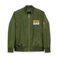 Embroidered Bomber Jacket - New Day Design Printify