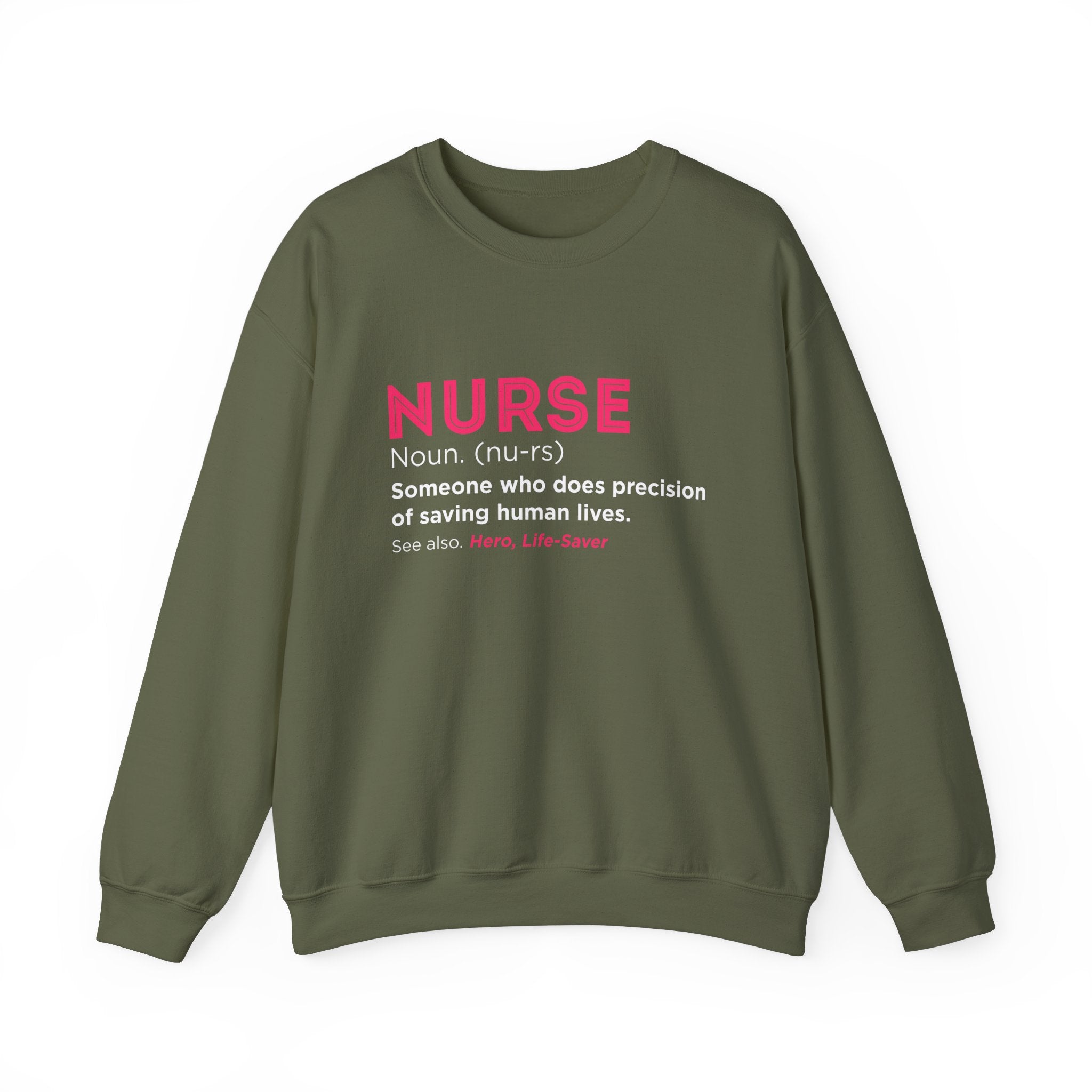 Sweat-shirt unisexe infirmière 