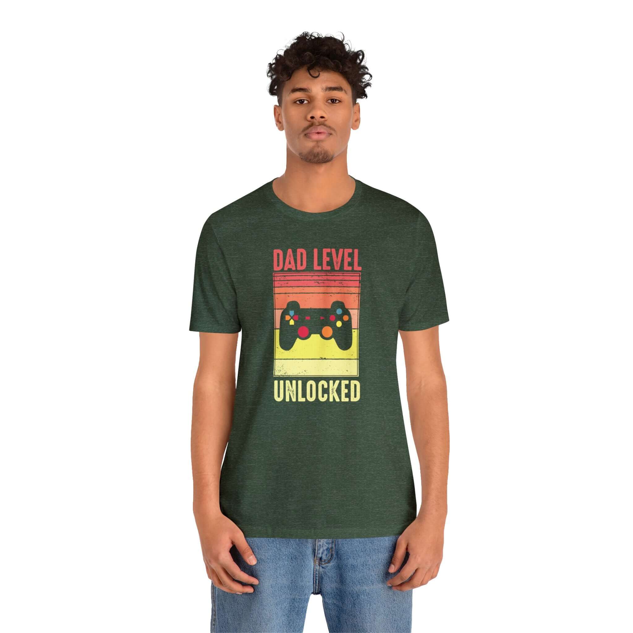 Dad Level Unlocked Unisex Tee - RC’nSONS