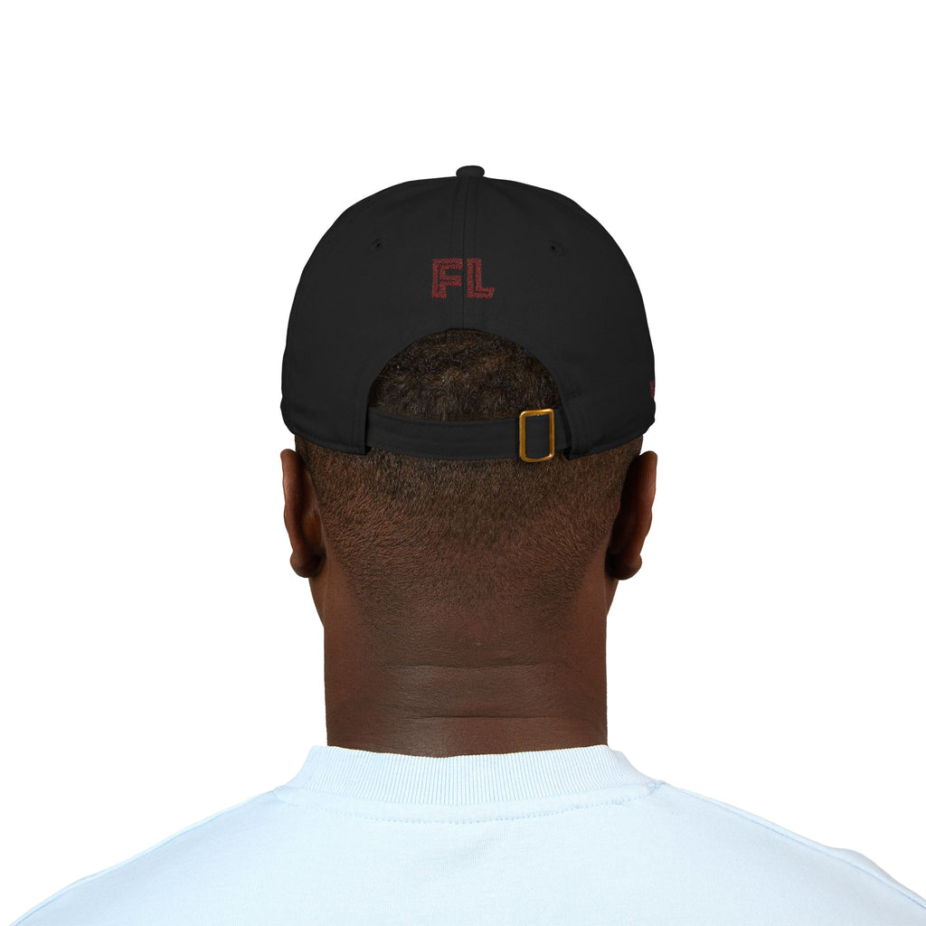 Organic Embroidered Baseball Cap for Nature Lovers, Eco-Friendly Gift, Trendy Outdoor Accessory, Casual Style, Birthday Present