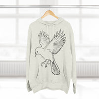 RCNSONS Three-Panel Fleece Hoodie