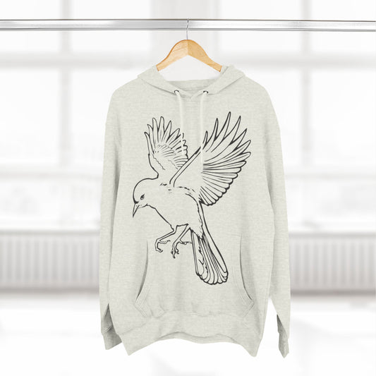 RCNSONS Three-Panel Fleece Hoodie