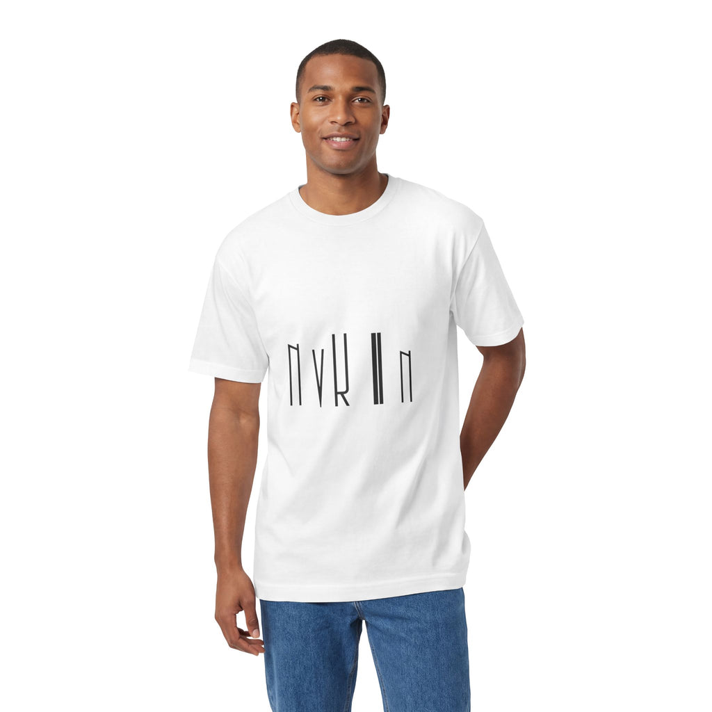Minimalist 'Nvklln' Graphic Tee — Modern Monogram Streetwear