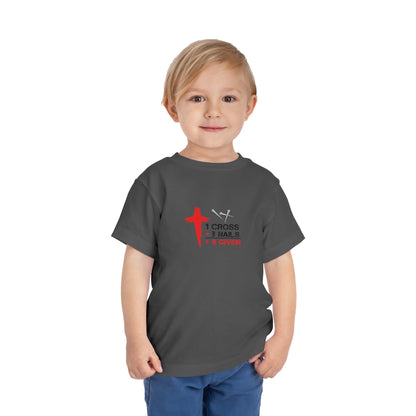 1Cross 3Nails 4Given Toddler Tee Printify