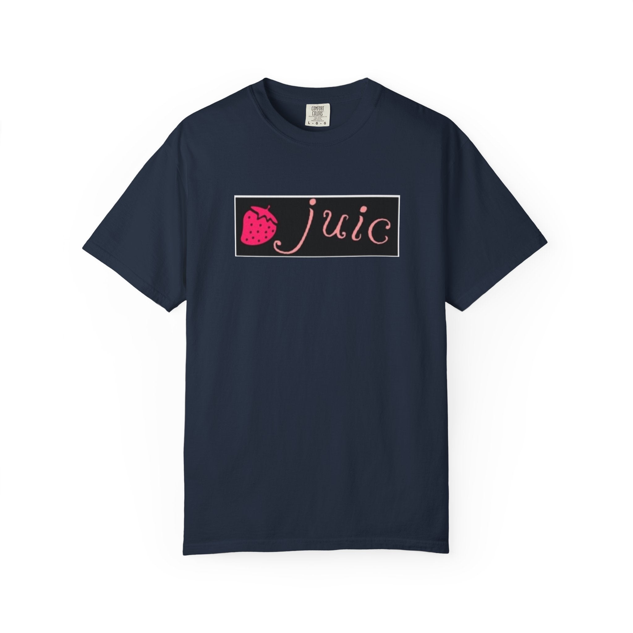 Strawberry JUIC Unisex T-Shirt, Cute Graphic Tee, Summer Apparel, Gift for Fruit Lovers, Trendy Fashion, Casual Wear