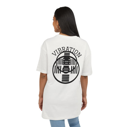Unisex Vibration Oversized Tee | Comfortable Streetwear, Gym Apparel, Gift for Fitness Lovers, Casual Daily Wear, Graphic Tee